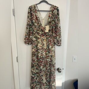 The Korner Multicolor Floral Maxi Dress - NWT
